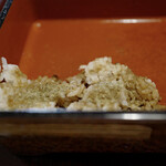 信川円 - 最後のご飯に山椒。イケるね、コレ。