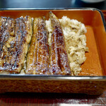 信川円 - ご飯もおいしいが、蒲焼とは別々に食べる