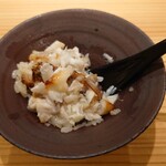 島津 - 対馬の喉黒「紅瞳」 炊き立てのシャリと