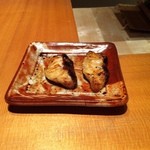 鮨小山 - のどぐろ炙り　これを手巻きで食べます！