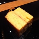 鮨小山 - 芝エビ入りの玉子焼