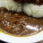 とんかつ檍のカレー屋 いっぺこっぺ - カレーの具感