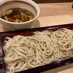 石臼挽き蕎麦とよじ - 鴨せいろ