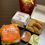 マクドナルド - スパビー、200円・ポテナゲ大、500円