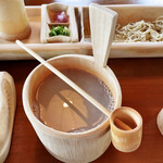 Takebayashi - 待ってました！蕎麦湯です！