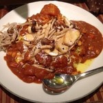 スパスパスパイシーカレー - スパイシーキノコカレー