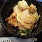 とり天玉ぶっかけ