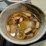 わきみず亭 - あら汁