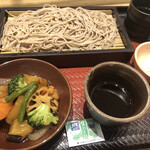 Ootoya - せいろ蕎麦+ミニ野菜黒酢あん