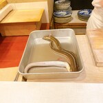 美かさ - 穴子揚げ前