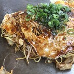 鉄板酒場 お好み焼き 大五郎 - 麺が極細の肉玉野菜そば