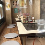 鉄板酒場 お好み焼き 大五郎 - 座敷席