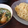 ひょう柄どんぶりの塩ラーメン屋さん一軒目