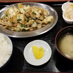 大衆酒場 串かっちゃん - 野菜炒め定食