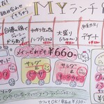 トリワイン ＰＩＫＯＳＨＨＨＵ - 新ランチメニュー