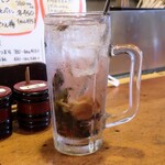 やきとり 正や - プレミアム酎ハイ うめぇ梅