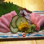 うお旬 - 鮫肝の刺身