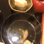 福乃城 - お吸い物と香の物