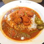 CoCo壱番屋 - チキンとトマトのホットスパイスカレー。