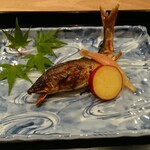 茜坂大沼 - 天然鮎