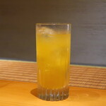 日本料理 幸庵 - 松浦にごり梅酒ソーダ割り