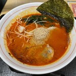 北海道らーめん とんとことん - 赤さは写真と一緒です。