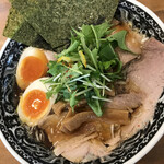 仙松 - ゆず醤油ラーメン☆特製トッピング