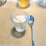 La Brianza - レモンとセージとディルのソルベ。おいしいお口直し