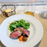 La Brianza - お肉と一緒に楽しみたくて、オールフリー残しておいたの〜♪