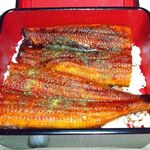 つきじ近富 - 長焼をうな重で