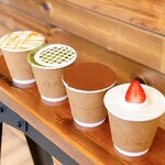 Kashinoki coffee - 大人気のカップケーキは可愛くておしゃれ！