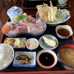 美のり - 天刺し定食／1350円