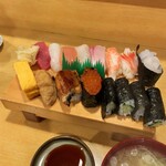 Sushikin - ランチのお寿司。