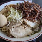 自家製太麺 渡辺 - DX油そば 300g