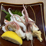 食彩厨房 甚兵衛 - 白イカのゲソ焼き