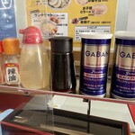 ラーメン もっけだの - 卓上アイテム