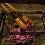 いろりの宿 芦名 - 夜）地鶏つくねは追加になると思います