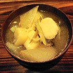 いろりの宿 芦名 - 夜）芋汁って言われていました。