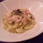 レストランJ - 蟹と白菜のパスタ