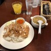 スアンサワン - ランチ「カオマンガイトード」（900円）&スープセット(+200円)