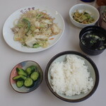 不二食堂 - 野菜炒め定食