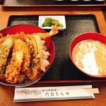 門前 とらや - 天丼1,180円