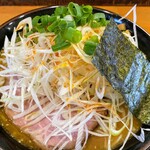 麺 まる井 - ネギ味噌らーめん 1,000円
            大盛 100円