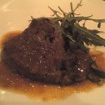 ハマのフレンチ - ディナー：牛フィレの野菜＆ビネガーソース