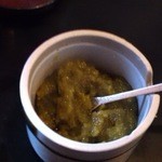 麺堂 稲葉 - 卓上調味料（柚子胡椒）