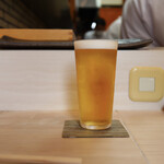 松寿司 - 生ビール