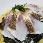 塩そば専門店 桑ばら - コチとカマスの塩つけそば