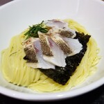 塩そば専門店 桑ばら - コチとカマスの塩つけそば