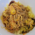 SPICY CURRY 魯珈 - 発酵白菜と豚バラと切り干し大根の酸辛カレー