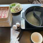 Shabuyou - 2021/07 三元豚バラ　食べ放題コース ¥1,199(税込 ¥1,319)  ×２